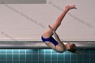 Women's Diving  Wheaton College Women’s Diving vs Mount Holyoke College. - Photo by Keith Nordstrom : Wheaton, Swimming & Diving